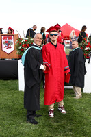 RECEIVING DIPLOMAS