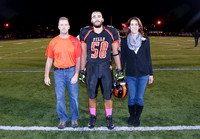 Senior Night at Football Game 10-11-13