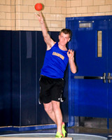 Track Shot Put Meet 1-12-17
