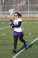 Lacrosse Girls Team & Action 3-27-12