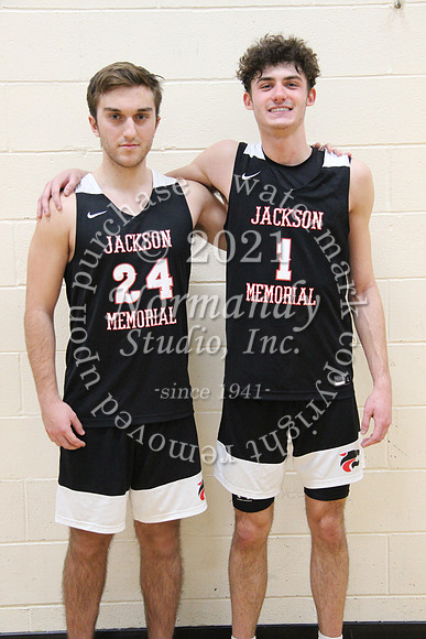 Seniors CJ Allen  Steve Bado